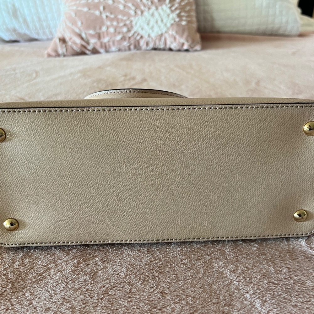 Michael Kors Beige Satchel Bag - Picture 2 of 6